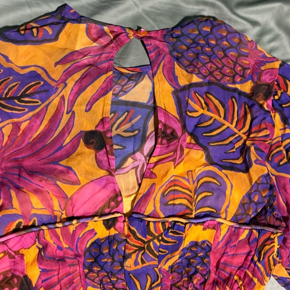 Farm Rio NWT Ruffled Corseted mini Dress 😍 - Picture 6 of 13